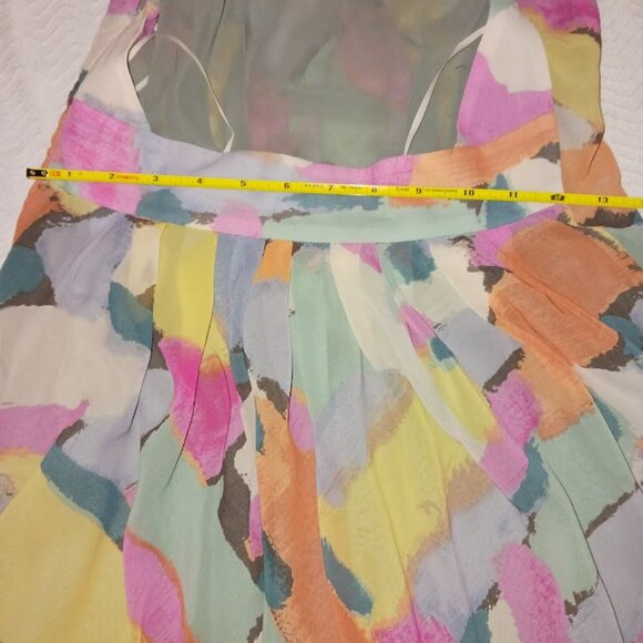 RACHEL Rachel Roy Pink Orange Halter Sundress - Picture 10 of 15